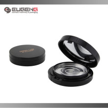 Round shape empty compact powder container cosmetics packaging